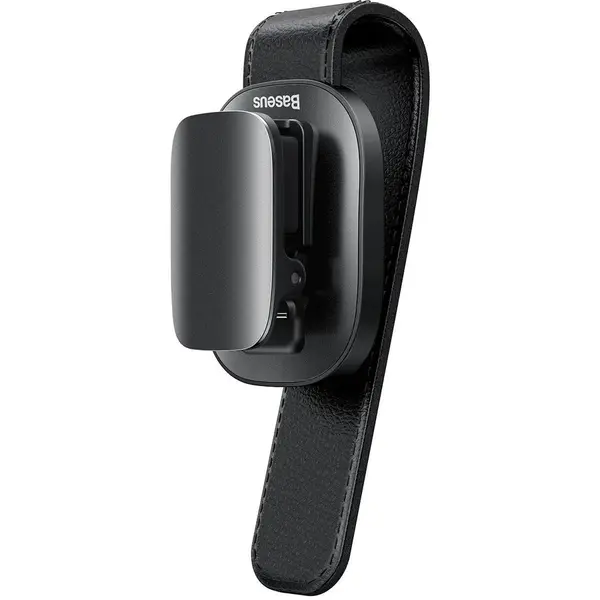 BASEUS Suport auto pentru ochelari Baseus Platinum, cu clema, Negru