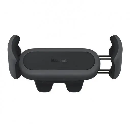 BASEUS Suport auto pentru smartphone Baseus Steel Cannon 2 SUGP000001, montare pe grila de ventilatie, Negru