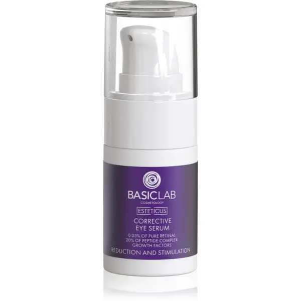 BasicLab Cosmetology Esteticus Ser de Ochi pentru Întinerire pentru fermitatea pielii 15 ml