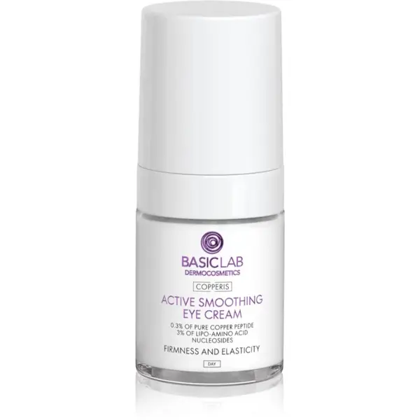 BasicLab Dermocosmetics Copperis cremă pentru ochi ziua 18 ml