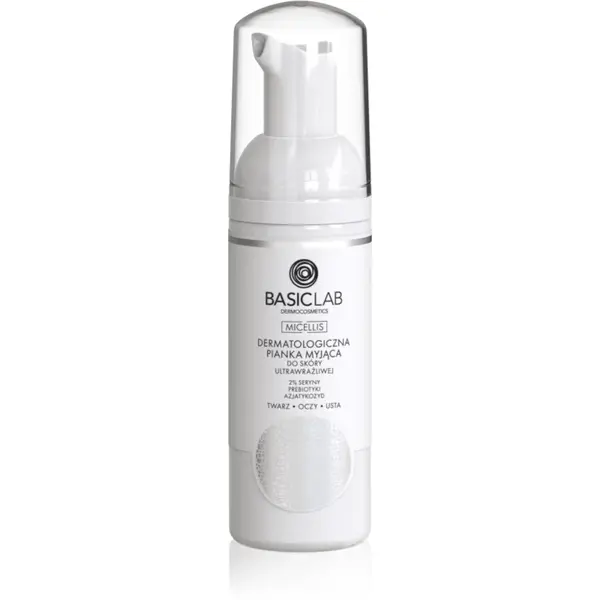 BasicLab Dermocosmetics Micellis demachiant spumant delicat pentru piele foarte sensibila 50 ml
