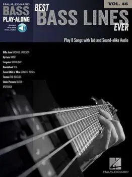 Bass Play-Along Volume 46. Best Bass Lines Ever (Book/Online Audio), Paperback/***