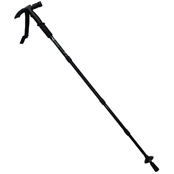 Baston extensibil DEPOX , Ol Helper, aluminiu, lampa LED, 110 cm, negru