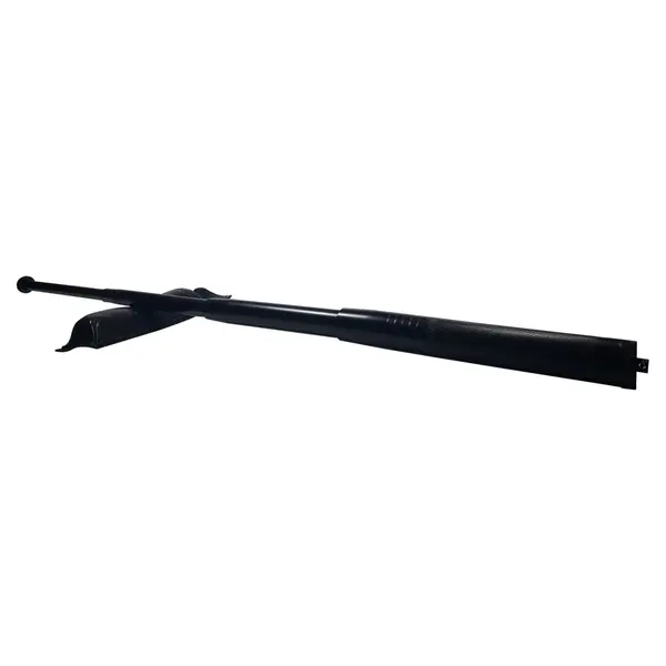 Baston telescopic 65 cm DEPOX , Total Defence, 4 sectiuni, negru, husa inclusa