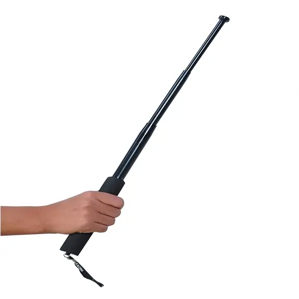 Baston telescopic, DEPOX , 65 cm, maner burete, negru