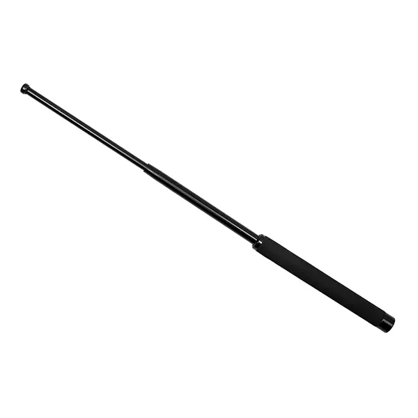 Baston telescopic pliabil, DEPOX , 51 cm, maner antiderapant, negru