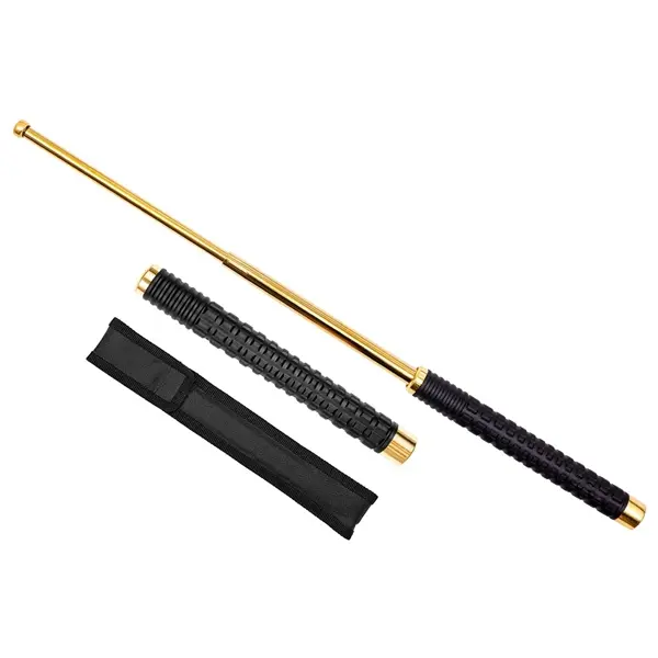 Baston telescopic pliabil, DEPOX , 65 cm, maner antiderapant, husa inclusa