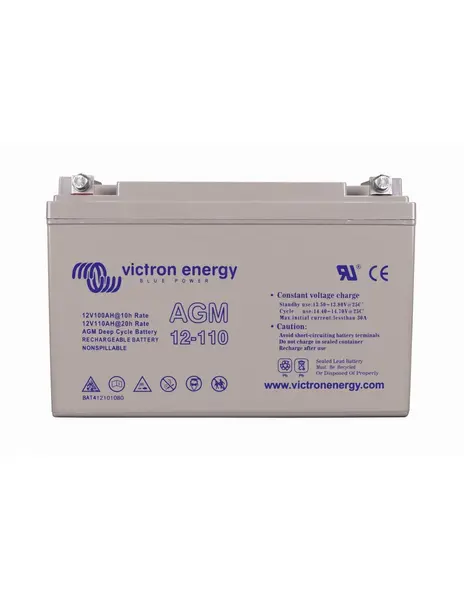 Baterie AGM Deep Cycle 12V/110Ahm, Victron Energy, BAT412101084