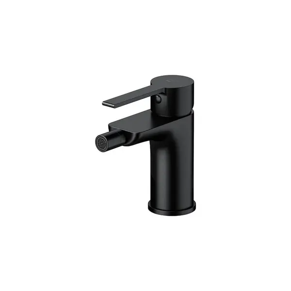 Baterie bideu Cersanit Virgo, negru mat