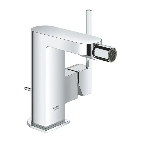 Baterie bideu Grohe Plus, ventil inclus, crom lucios