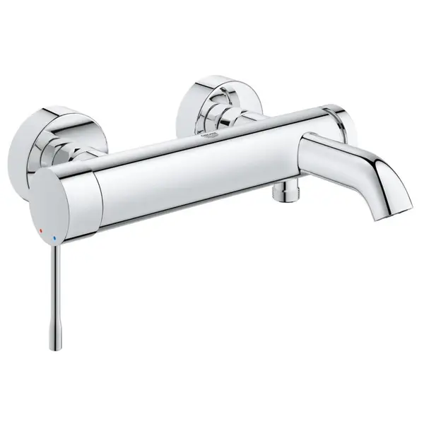 Baterie cada Grohe New Essence 33624001, monocomanda, 1/2, cartus ceramic, limitator temperatura, protectie reflux, aerator, Crom