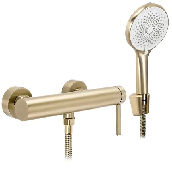 Baterie de duș REA Rivo Brush Gold
