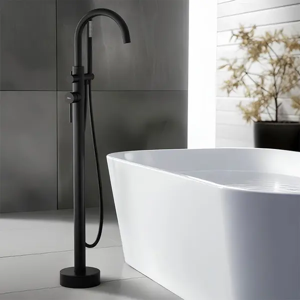 Baterie de podea Rea Lungo Black