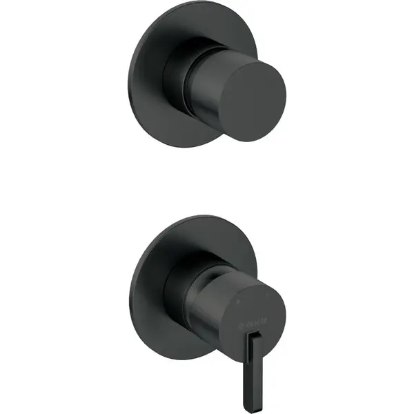 Baterie dus incastrata culoare neagra Deante Silia