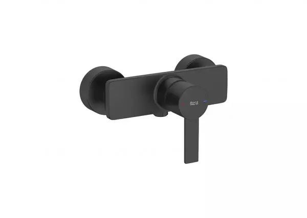 Baterie dus Roca A5A215FNB0, Gama Targa, aparenta, monocomanda, Negru mat