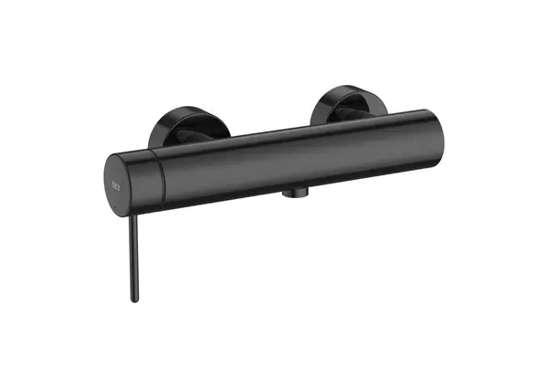 Baterie dus Roca NU A5A213FCN0, aparenta, cu aerator, monocomanda, lucios, Negru titan