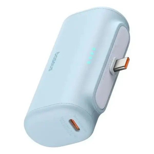 Baterie ext. Baseus Compact 5000mAh albs Baterie ext. Baseus Compact 5000mAh albs