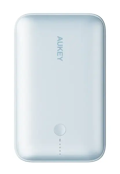 Baterie externa Aukey PB-Y57 Spark Mini, 20000 mAh, USB-A, USB Type-C, 22.5 W (Albastru)