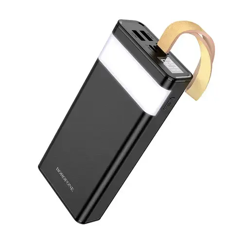 Baterie externa BJ18 Coolmy, Borofone, USB, 20000 mAh, Negru