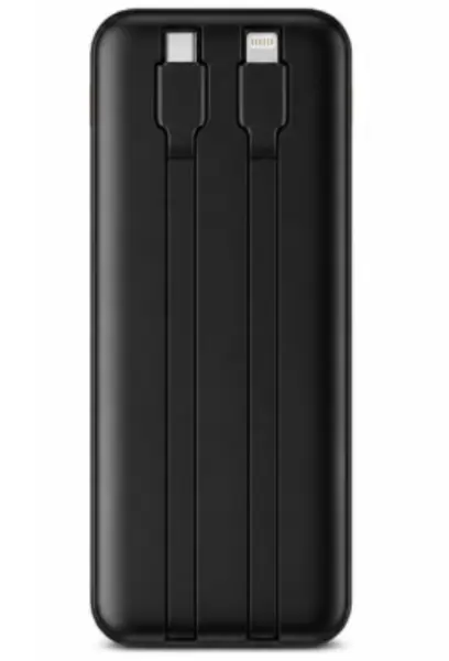 Baterie externa cu afisaj LED 12000 USB C si Lightning Q TD98