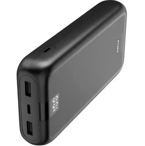 Baterie Externa Hama Performance 24, 24000mAh, USB-C, 2x USB-A (Gri)