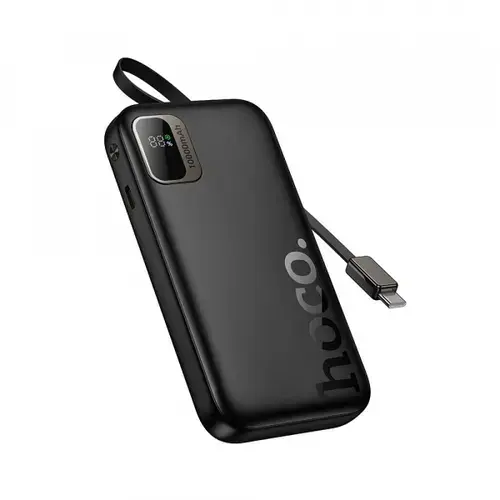 Baterie Externa HOCO Q51, 10000mAh, 20W, PD, 2 x USB-C, Neagra