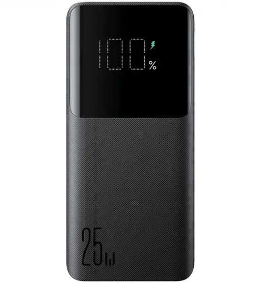Baterie Externa Joyroom JR-PBF20, 10000mAh, 25W, QC + PD, 1 x USB-C - 2 x USB-A, Neagra