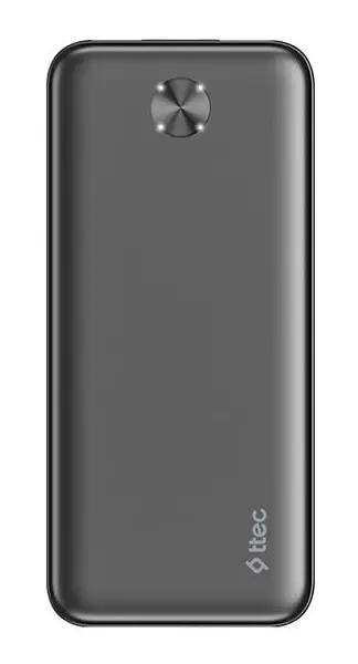 Baterie externă ttec – ReCharger, 20000 mAh, neagră