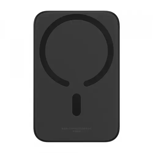 Baterie Externa Wireless Baseus Mini Air, 6000mAh, 20W, PD + FQI, 1 x QI - 1 x USB-C, P10059002113-00 (Negru)