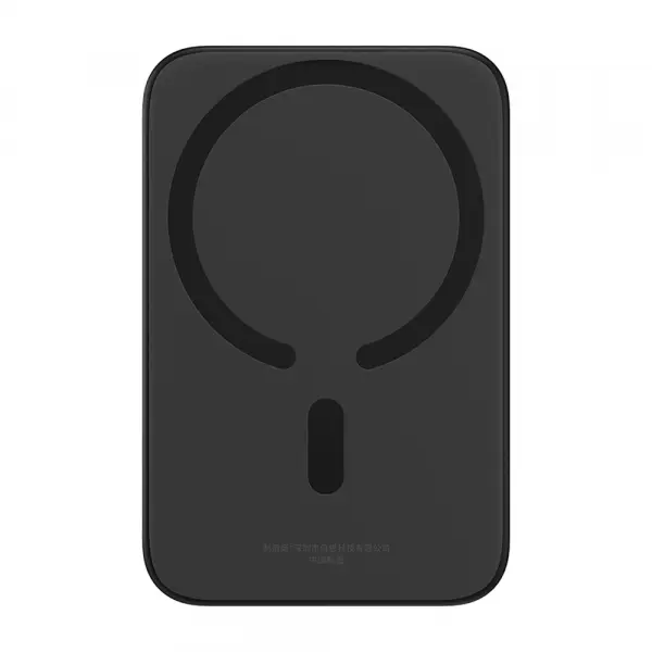 Baterie Externa Wireless Baseus Mini Air, 6000mAh, 20W, PD + FQI, 1 x QI - 1 x USB-C, Neagra P10059002113-00