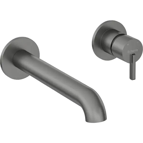 Baterie lavoar baie incastrata culoare titan Deante Silia