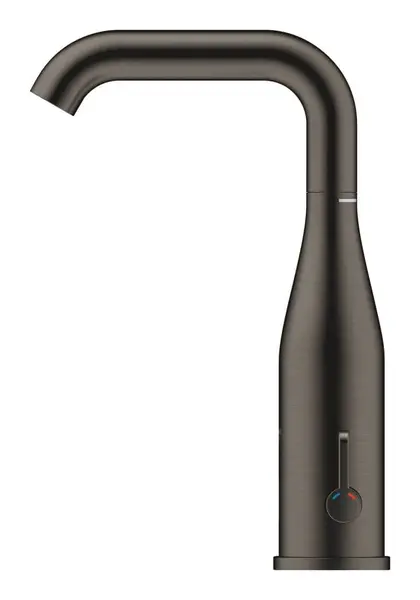 Baterie lavoar cu senzor infrarosu Essence E 36445AL0, 3/8 inch, baterie 6V, mixare, 7 programe, dezinfectie, pivotanta, Hard graphite