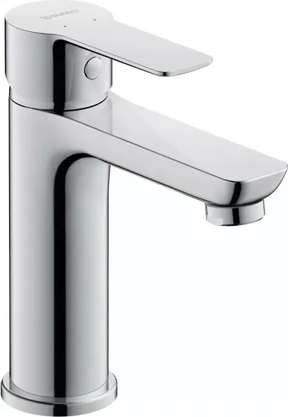 Baterie lavoar Duravit A.1 A11020002010, marime M, cartus ceramic, monocomanda, 167 mm, Crom lucios