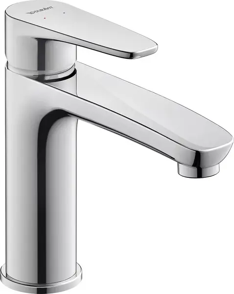 Baterie lavoar Duravit B.1 B11020002010, marime M, cartus ceramic, monocomanda, 169 mm, Crom lucios