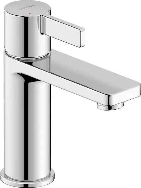Baterie lavoar Duravit D-Neo DE1020002010, marime M, cartus ceramic, monocomanda, 165 mm, Crom lucios