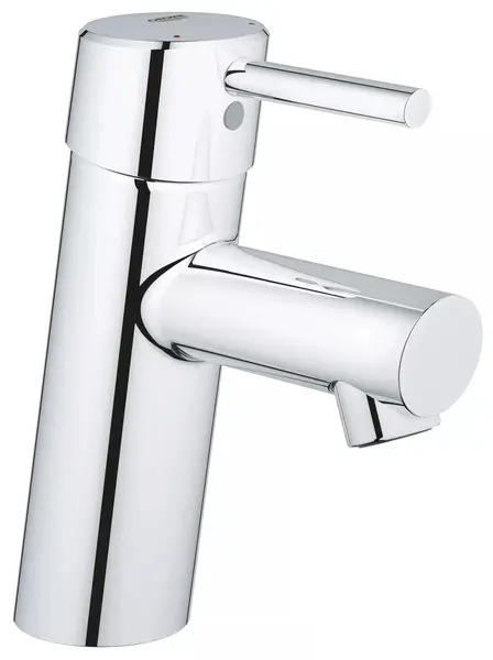 Baterie lavoar Grohe Concetto 23931001, racord 3/8 inch, marime S, 155 mm, ventil, monocomanda, Crom lucios
