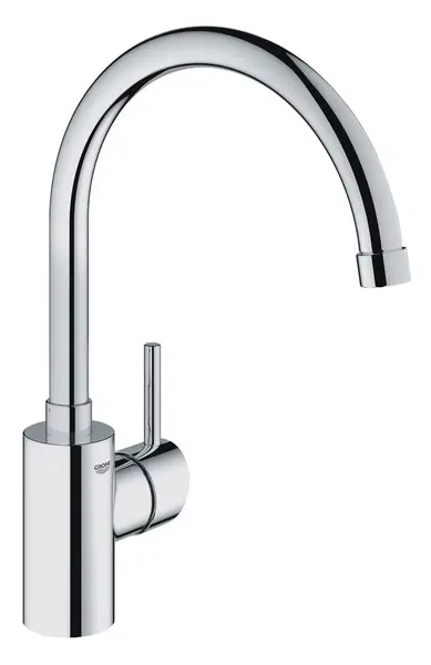 Baterie lavoar Grohe Concetto 32661003, 1/2, limitator temperatura, cartus ceramic, SilkMove, Crom