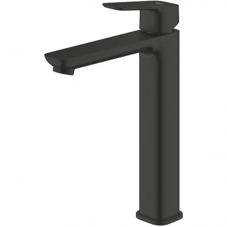 Baterie lavoar Grohe, Concetto SLM Basin XL SmthB 5,7l, marimea XL, monocomanda, Negru mat
