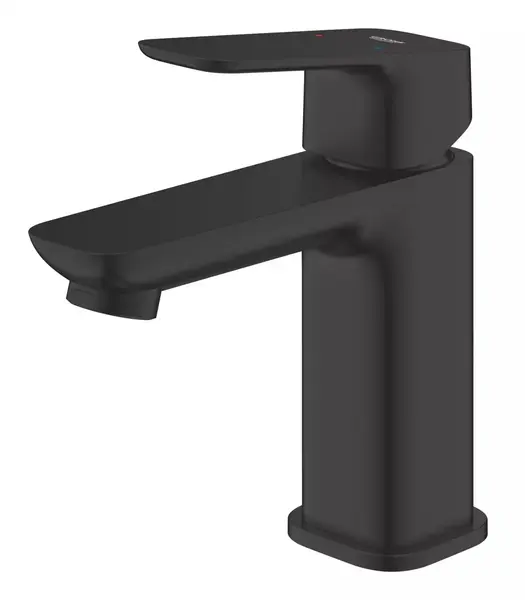 Baterie lavoar Grohe Cubeo 1016992430, marime S, 148 mm, Negru mat