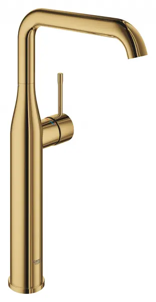 Baterie lavoar Grohe Essence 32901GL1, 3/8, monocomanda, marimea XL, pivotanta, fara evacuare, cartus ceramic, lucios, Cool Sunrise