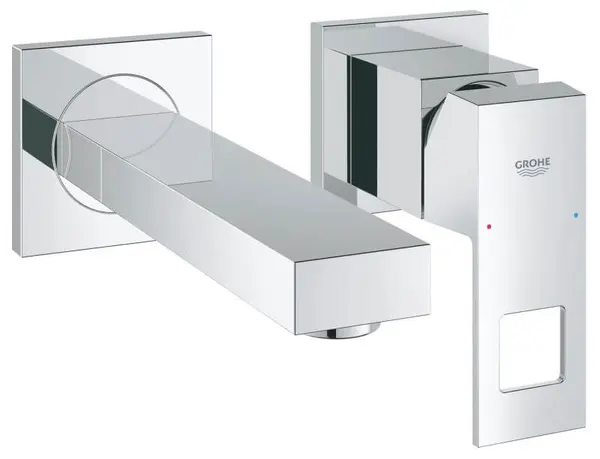 Baterie lavoar Grohe Eurocube 19895000, montare pe perete, monocomanda, 171 mm, necesita set fixare, crom