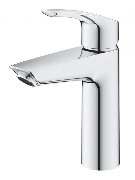 Baterie lavoar Grohe Eurosmart 23324003, marime M, monocomanda, 195 mm, Crom lucios