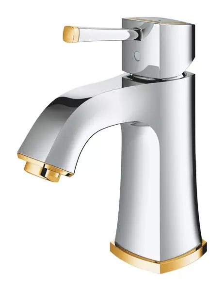 Baterie lavoar Grohe SPA Grandera 24370IG0, marime M, 175 mm, monocomanda, Crom/auriu lucios