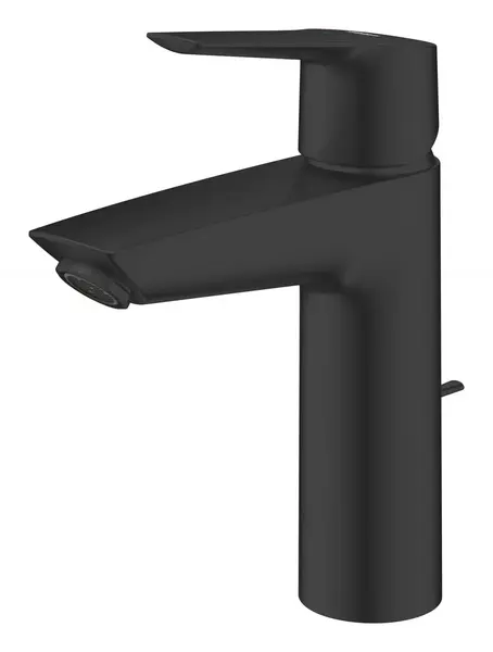 Baterie lavoar Grohe Start 235522432, marime M, 192 mm, pornire rece, ventil, Negru mat