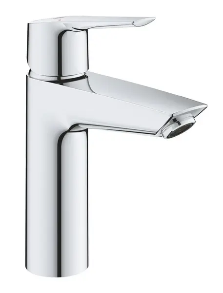 Baterie lavoar Grohe Start 24204002, 3/8, marimea M, monocomanda, cartus ceramic, evacuare push to open, Crom