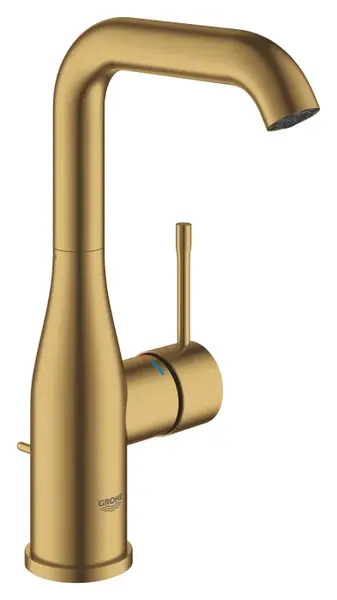 Baterie lavoar marimea L, auriu mat, cu ventil inclus, Grohe Essence