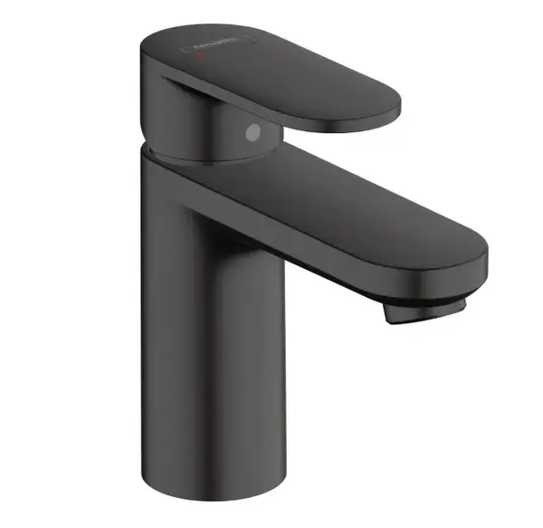 Baterie lavoar, negru mat, EcoSmart, Hansgrohe Vernis Blend 173 cm