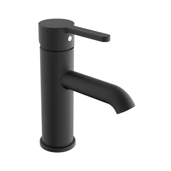 Baterie lavoar Roca Carelia A5A328ANBK, M, 168 mm, pornire rece, mat, Negru