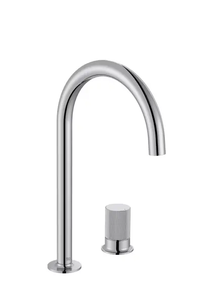 Baterie lavoar Roca NU A5A3D3FC00, L, 287 mm, monocomanda, Crom