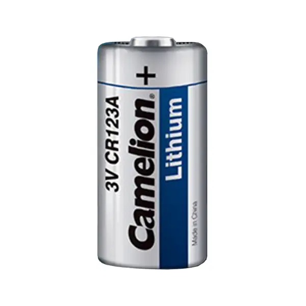 Baterie litiu CR123A 3V 1480mAh Camelion, blister 1 buc